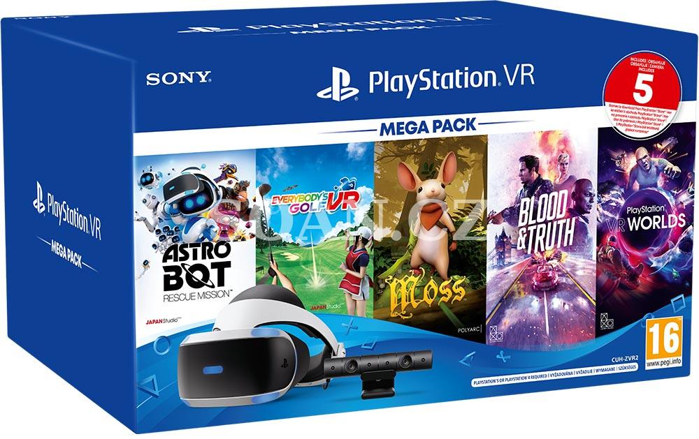 Sony PlayStation VR2 + PS4 Camera V2 + 5 her MEGA PACK V2 MK5 | SOAN